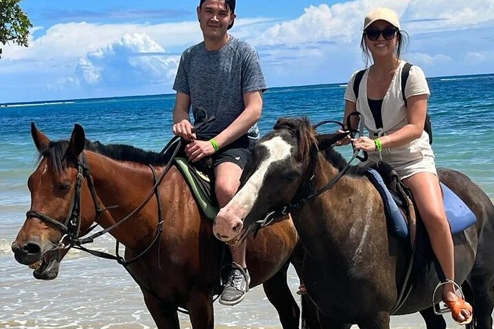 Horseback Riding, Bluehole Secret Falls, Dunns River tour from Montego Bay - Image 5