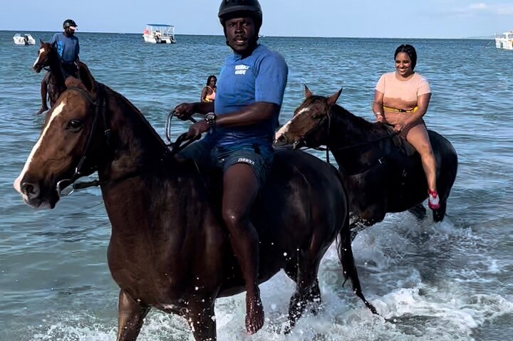 Horsebackriding, Dunns River Falls & Blue Hole From Montego Bay - Image 3