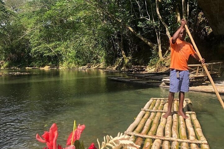 Jet Ski, Bamboo Rafting and Limestone Foot Massage Private Tour - Image 5