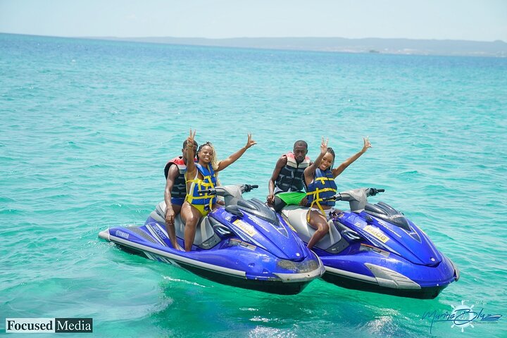 Jet Ski, Bamboo Rafting and Limestone Foot Massage Private Tour - Image 1