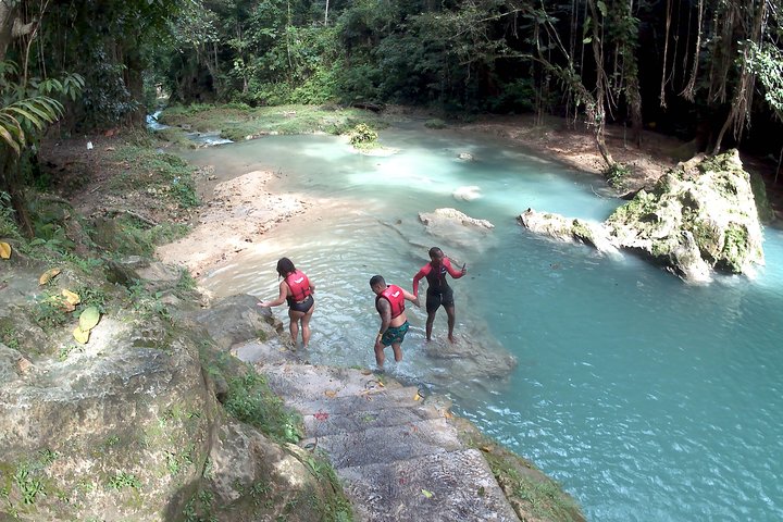 Jumping into the Blue Hole and Hike - Image 1