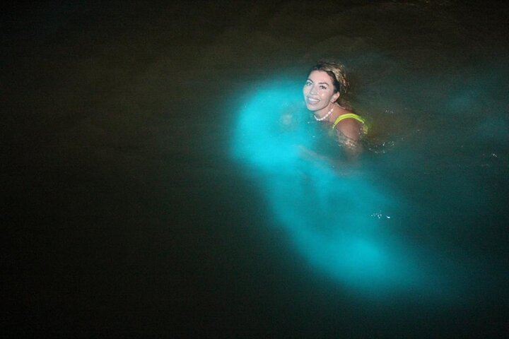 Luminous Lagoon Glistening Water Night Tour by Boat - Image 3