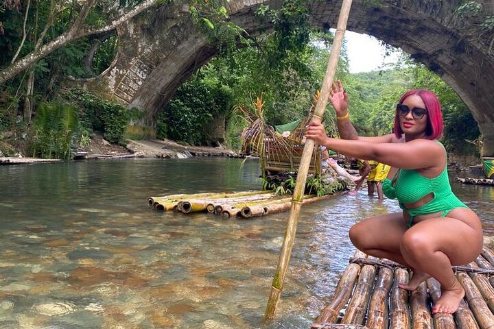Martha Brae Bamboo Rafting, Limestone Foot Massage and Shopping  - Image 3