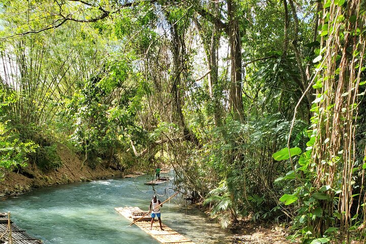 Martha Brae Bamboo River Rafting With Transportation  - Image 2