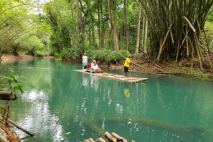 Martha Brae Bamboo River Rafting With Transportation  - Image 3