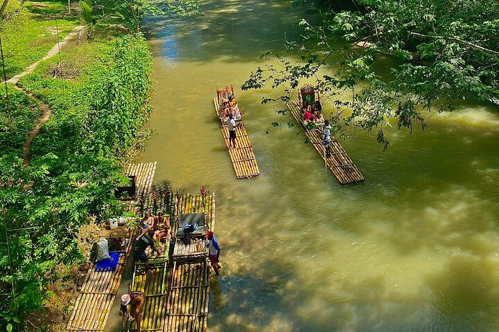 Montego Bay River Rafting And Limestone Foot Massage Private Tour - Image 3