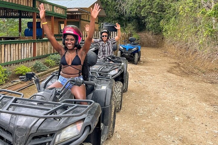 Private ATV Ride 7 Mile Beach & Rick’s Café Negril Tour - Image 1