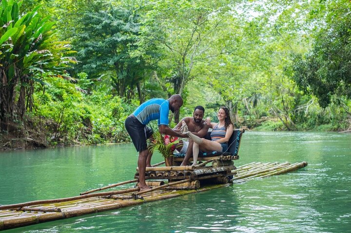 Reggae Rafting Experience with Power Snorkel Party Cruise - Image 3
