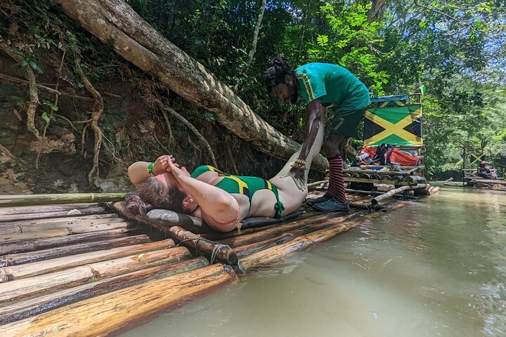 River Rafting and Limestone Massage(additional cost)in MontegoBay - Image 1