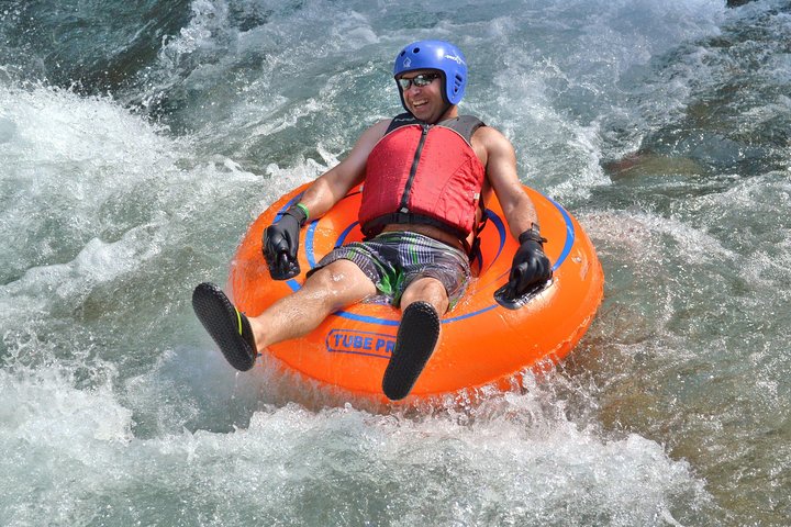 River Rapids Waterfalls Tubing and Beach Adventure - Image 1