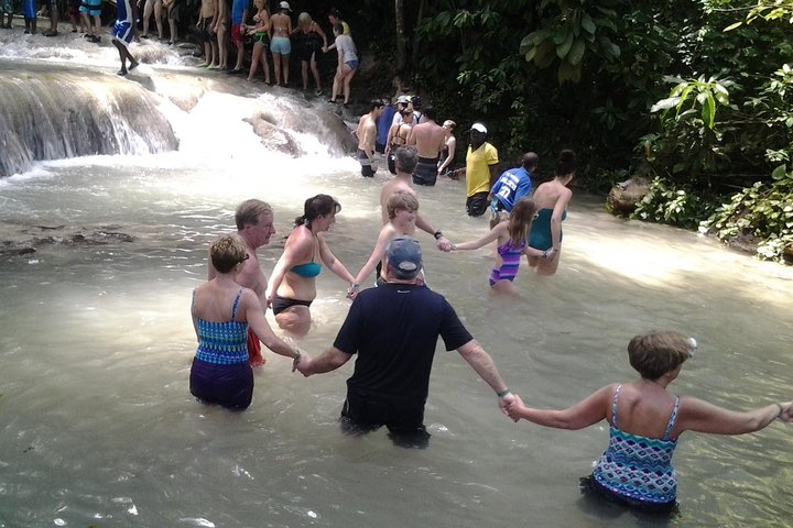 Thrill Seekers Adventure Dunn's River Falls with River Tubing from Falmouth - Image 1