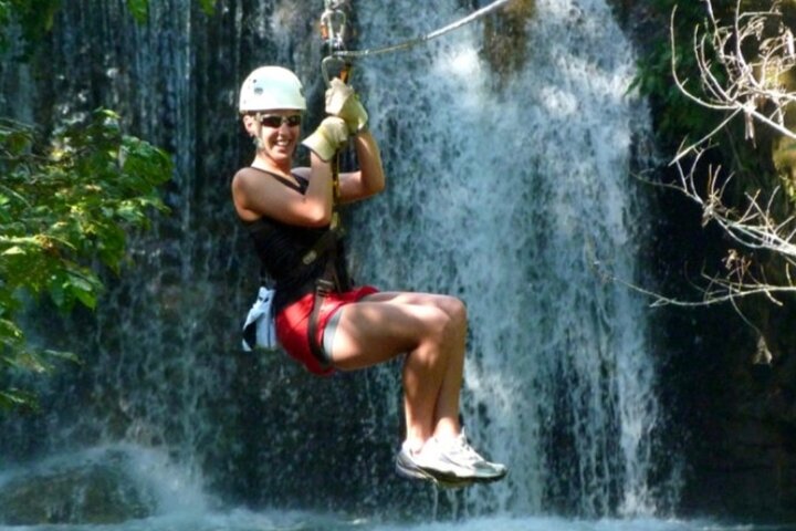 Zipline and Dunns River falls Combo with lunch from Montego Bay  - Image 1