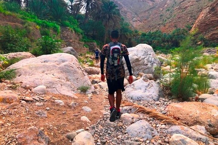 Private Day Trip to Wadi Hawir Hiking & Swimming  - Image 4
