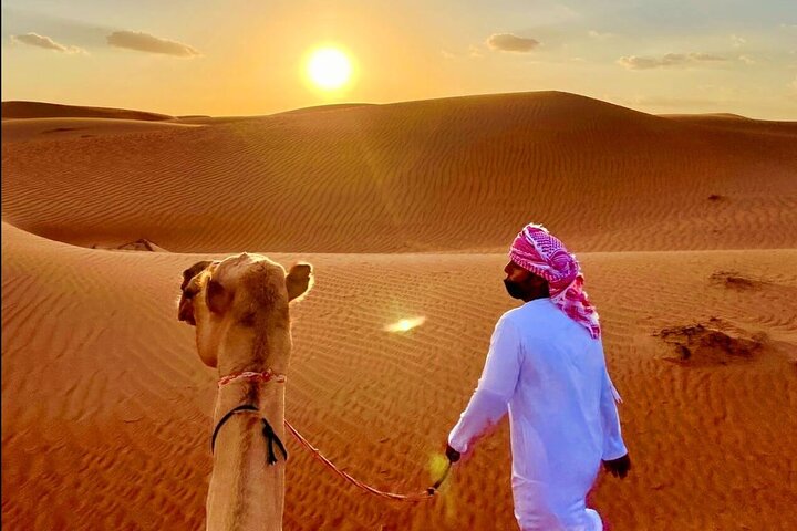 Private Full Day Desert Sunset Watching with Camel Ride  - Image 2