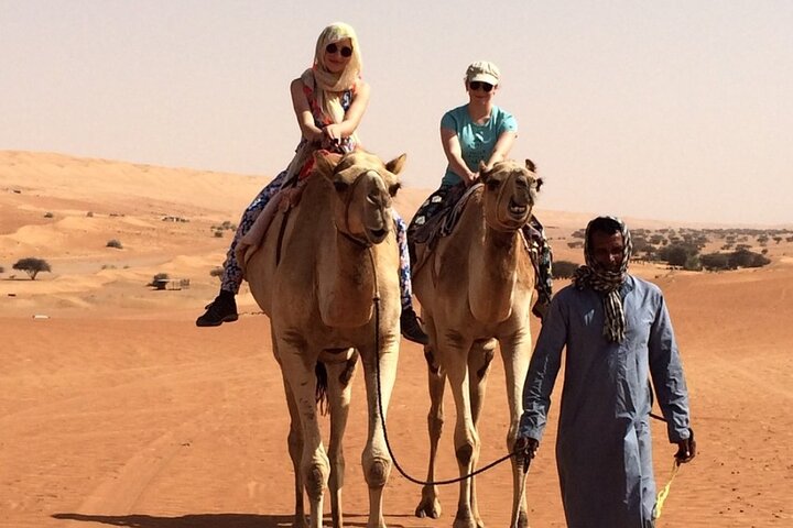 Private Full Day Tour to Wahiba Sands Desert and Wadi Hawer - Image 1