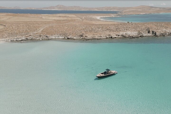 5 hour Private Yacht Cruise in Delos Rhenia Mykonos Skipper 42 - Image 3