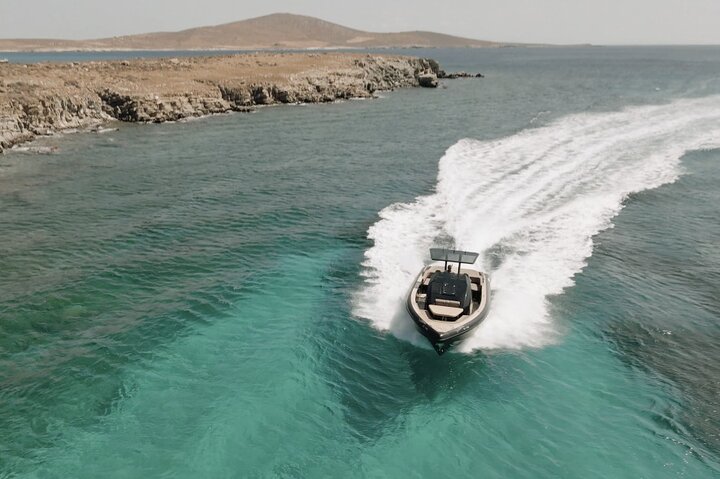 5 hour Private Yacht Cruise in Delos Rhenia Mykonos Skipper 42 - Image 5