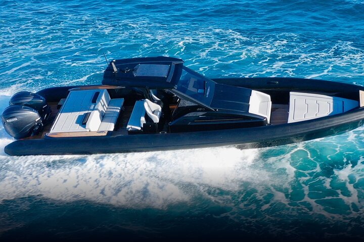 5 Hour Private Yacht Cruise in Delos Rhenia Technohull 40 Thunder - Image 2