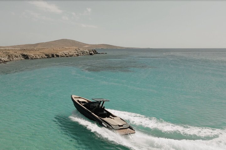 5 hour Private Yacht Cruise in Mykonos Skipper 42 - Image 1