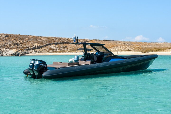 5 Hour Private Yacht Cruise in Mykonos Technohull 40 "Thunder" - Image 2