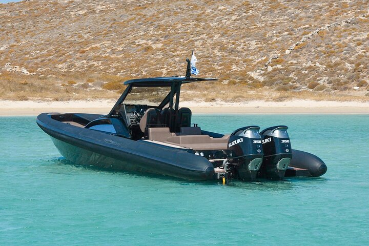 5 Hour Private Yacht Cruise in Mykonos Technohull 40 "Thunder" - Image 3