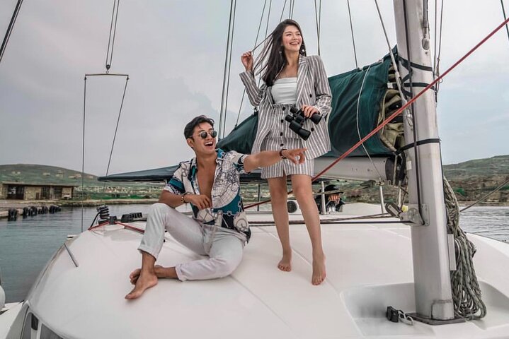 Luxury Catamaran Semi private cruise with meals & drinks and transportation. - Image 5