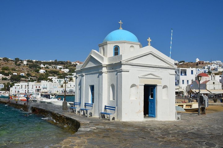 Private Tour of Little Venice, Kalafati Beach and Panagia Tourliani Monastery - Image 4