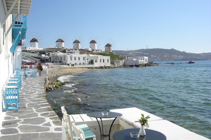 Private Tour of Little Venice, Kalafati Beach and Panagia Tourliani Monastery - Image 1