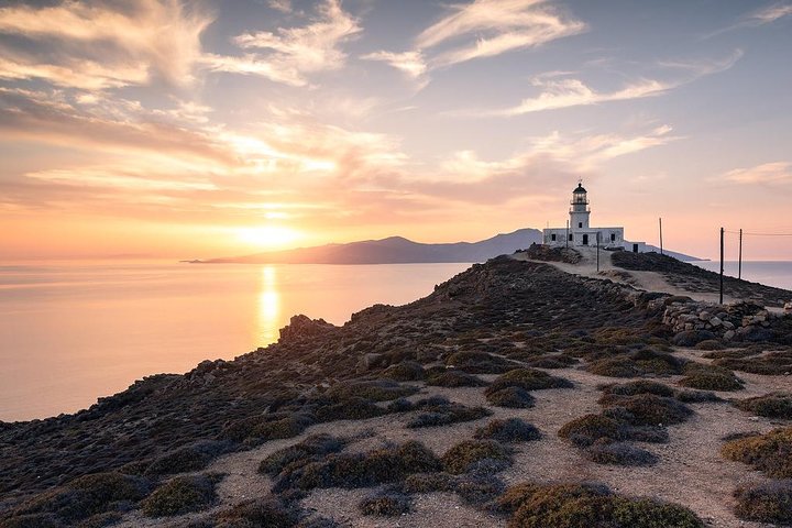 Sunset Lighthouse Armenistis - Image 1