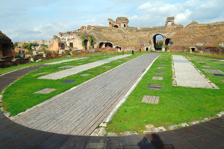 Ancient Capua Private Tour with Mozzarella Tasting - Image 1