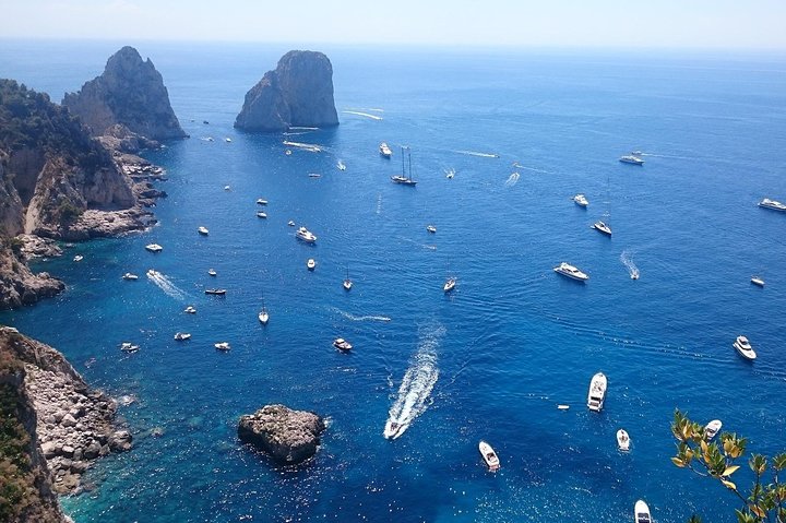 Capri, Anacapri & Blue Grotto from Naples or Sorrento- Small Group Tour - Image 1