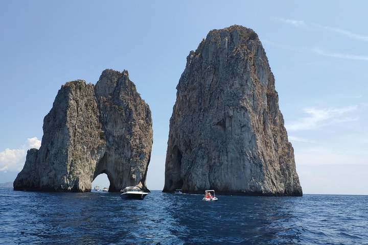 Capri Day Trip From Naples or Sorrento with Blue Grotto Entrance  - Image 1