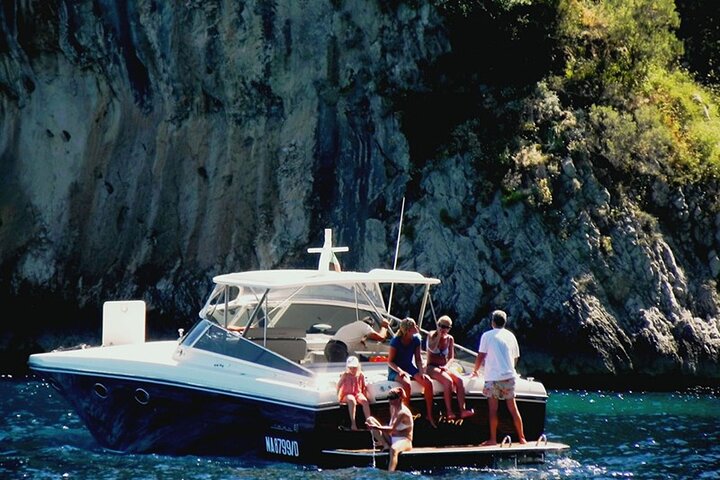 Capri Island in Private Luxury 40 feet Speedboat from Naples - Image 3