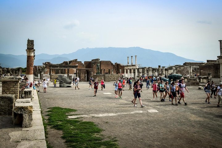 From Naples: Pompeii private tour with lunch at the slopes of Mt Vesuvius - Image 2