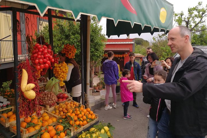 Group tour for wine & food tasting at the Cantina del Vesuvio. - Image 1