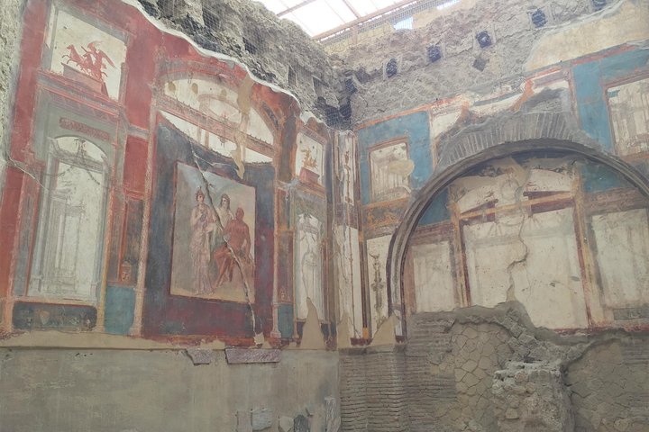 Herculaneum Ruins Skip the Line Guided Tour & Vesuvius with Luxury Minivan - Image 4