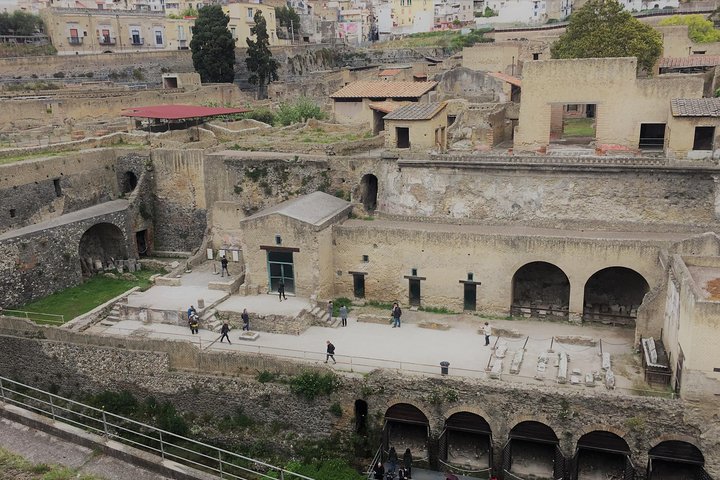 Herculaneum Ruins Skip the Line Guided Tour & Vesuvius with Luxury Minivan - Image 5