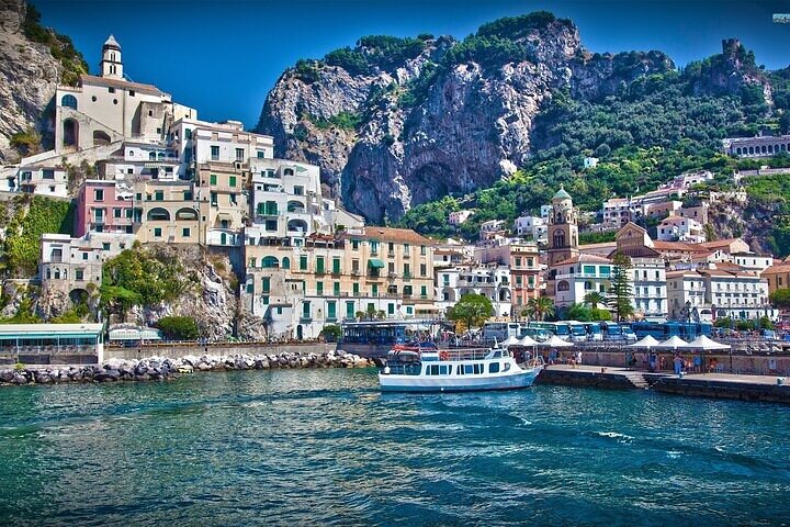 One Day Pompeii and Amalfi Guided Tour from Naples - Image 1