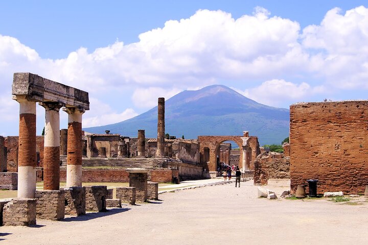 Pompeii and Vesuvius Cellars Tour with Lunch from Naples - Image 4