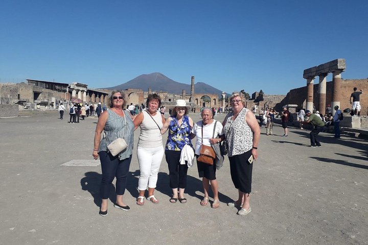 Pompeii Skip-The-Line with Lunch&WineTasting from Naples Cruise Port - Image 1