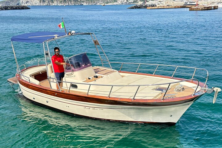 Private Tour of Ischia on Gozzo Fratelli Aprea 750 Open Cruise - Image 3