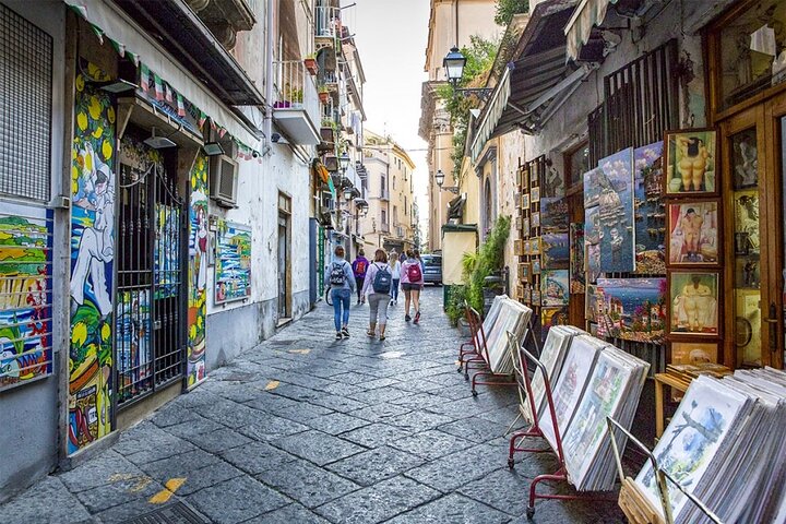 Private Transfer from Naples to Sorrento with Visit to Pompeii - Image 1