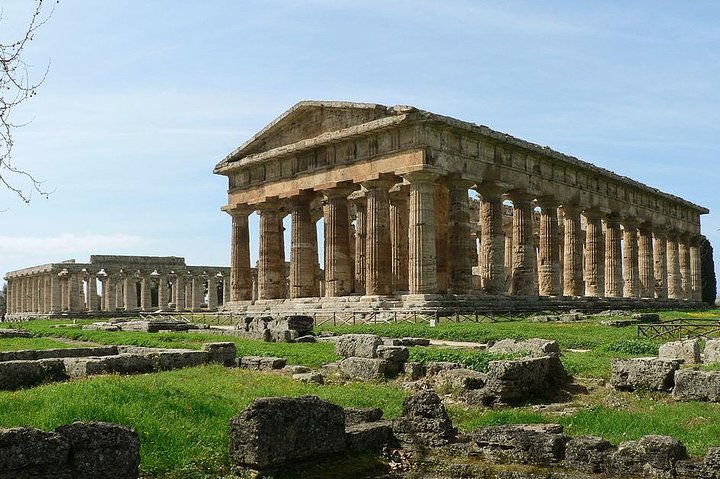 Semi Private VIP Shore Excursion to Paestum with Lunch and Shopping from Salerno - Image 1