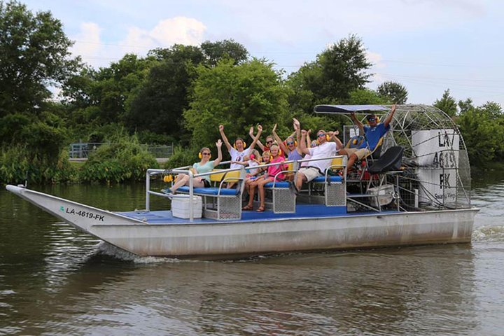 Private Bachelor or Bachelorette Airboat Swamp Tour in New Orleans - Image 3