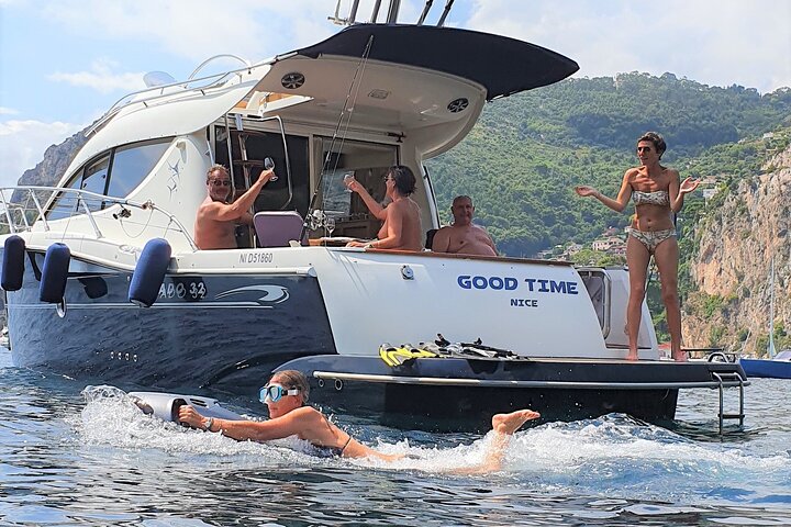 Boat tour cruise swimming snorkeling Nice Saint Jean Cap Ferrat  - Image 3