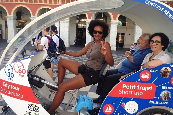 Private tour guide of Nice in electric taxibikes - Image 2