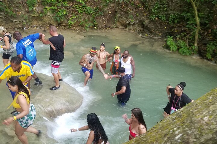 Blue Hole and Dunn's River Adventurous and hiking waterfalls from Ocho Rios - Image 3