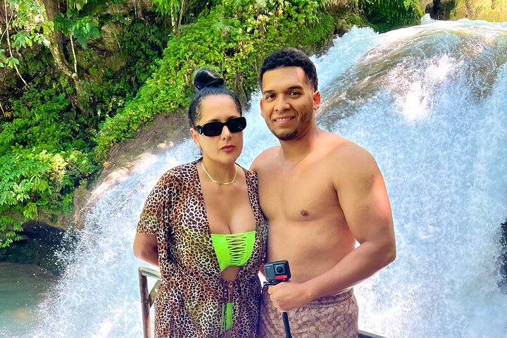 Blue Hole Waterfalls and Bamboo Rafting - Image 4