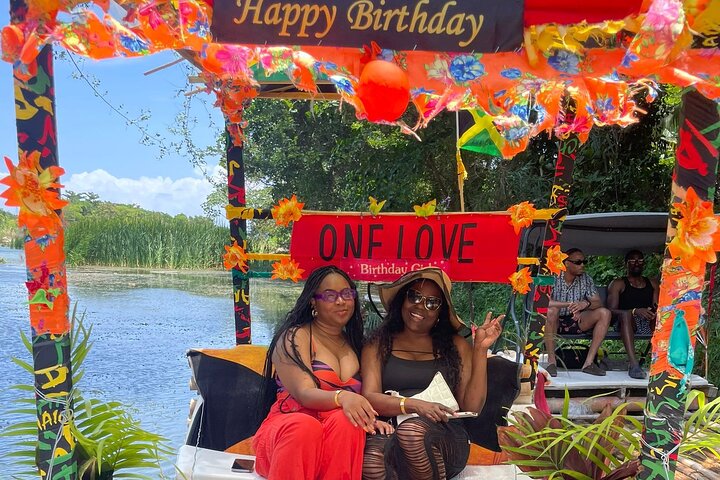 Blue Hole Waterfalls and Bamboo River Rafting Tour from Ocho Rios - Image 4