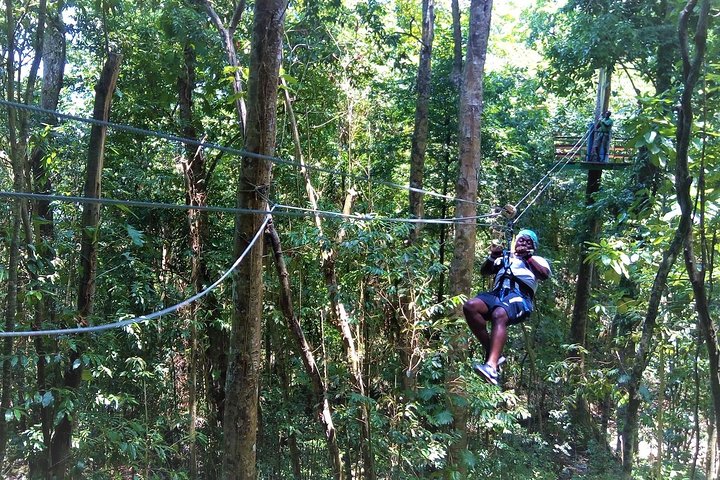Canopy Zipline & Dunn's River Falls Adventure Tour from Ocho Rios - Image 1